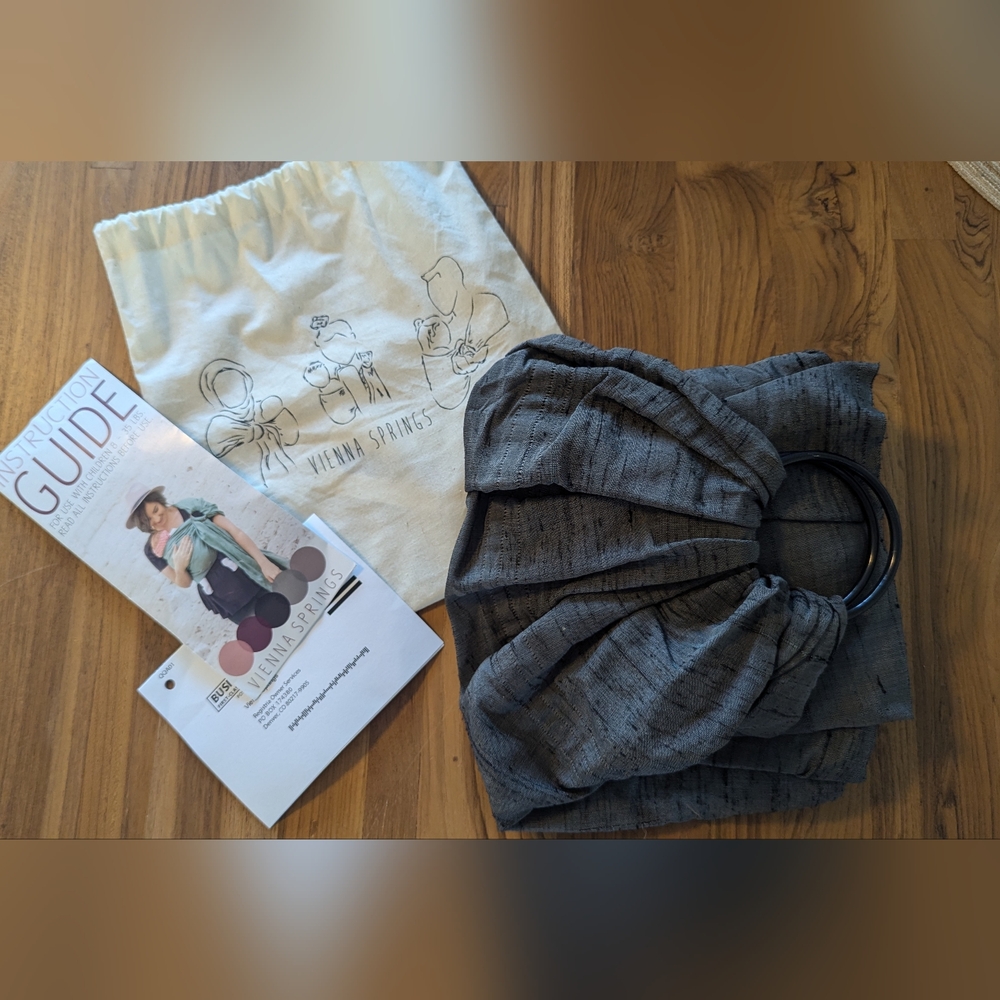 Vienna Springs Dupioni Silk Ring Sling